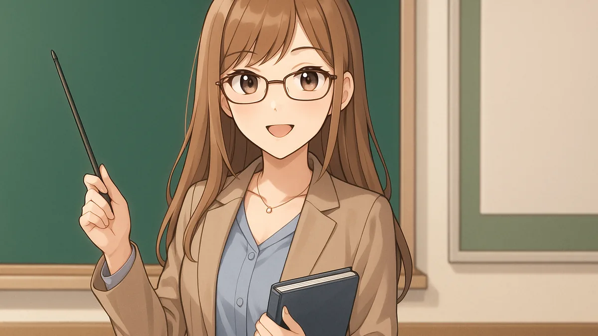 大人の講師シーンのイメージ