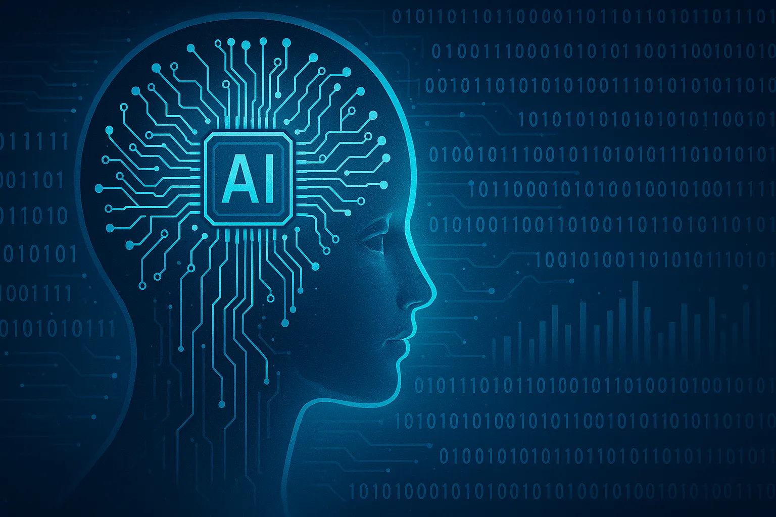 AIが日本人の性癖の傾向を分析しているイメージ