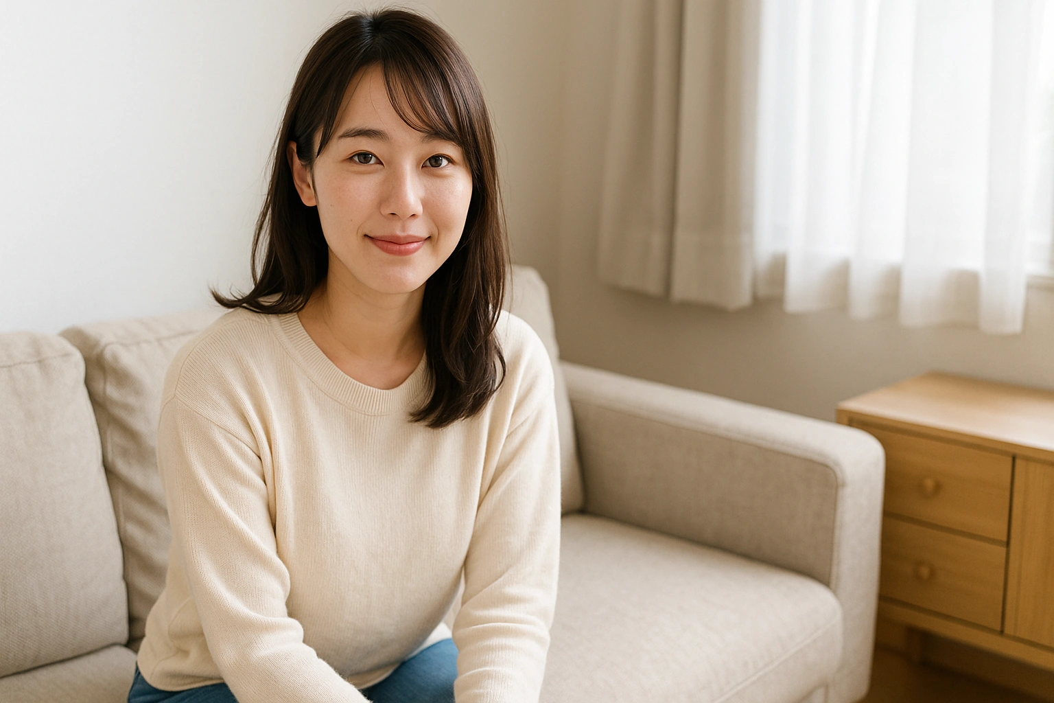 素人系AVのリアリティと日常感をイメージしたビジュアル