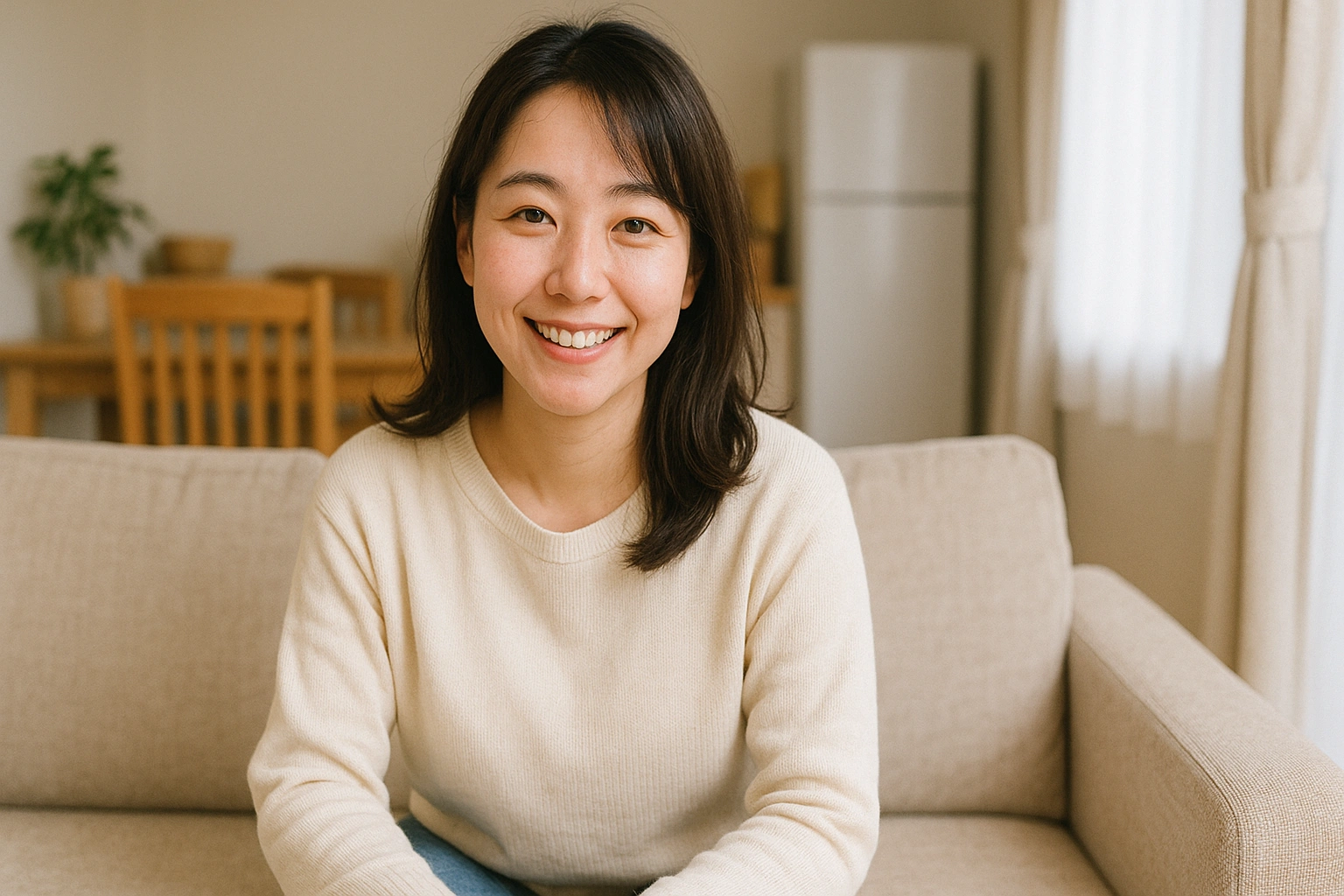 素人系の親近感と日常感を表現したイメージ