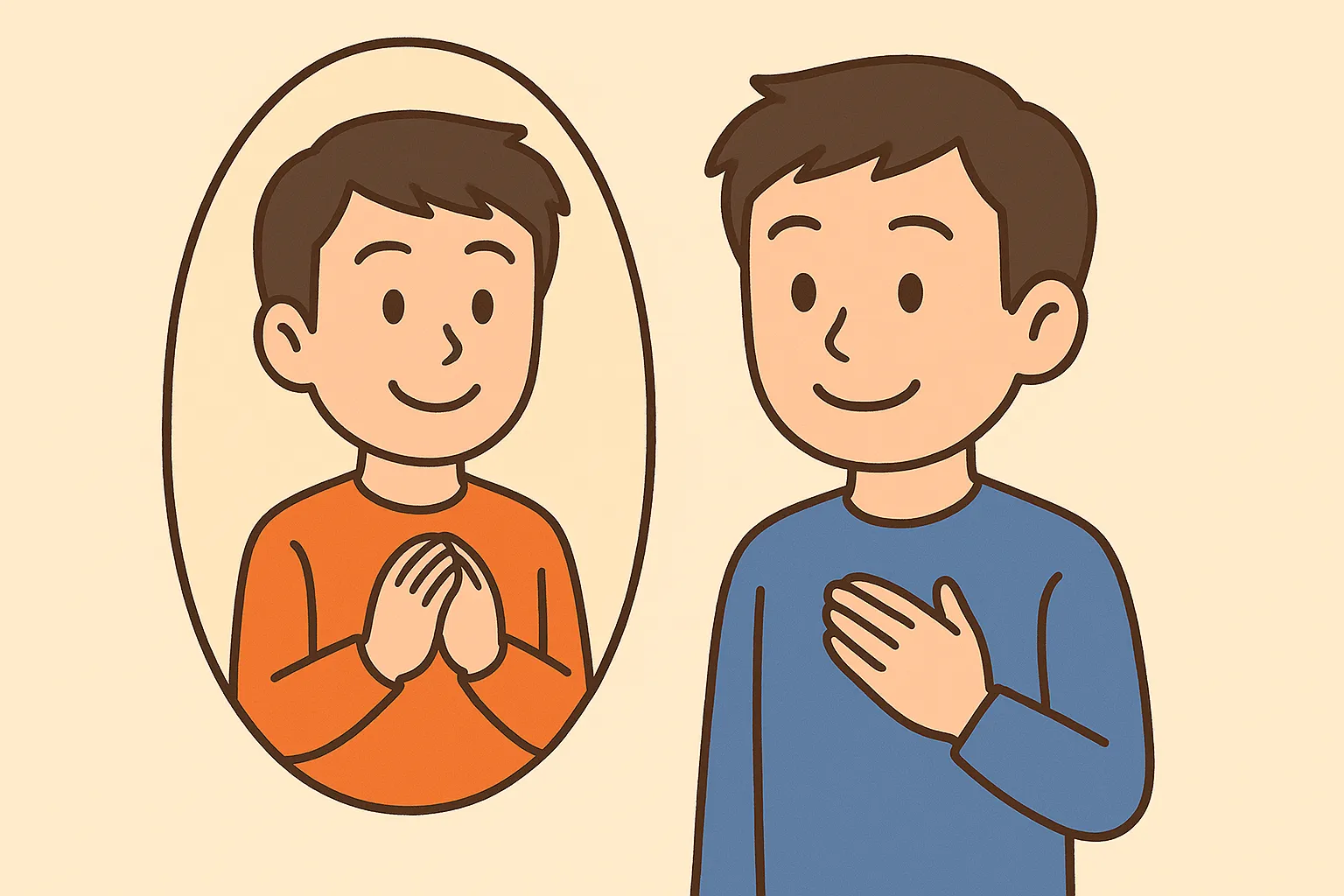 自己投影しやすいシチュエーションをイメージしたビジュアル