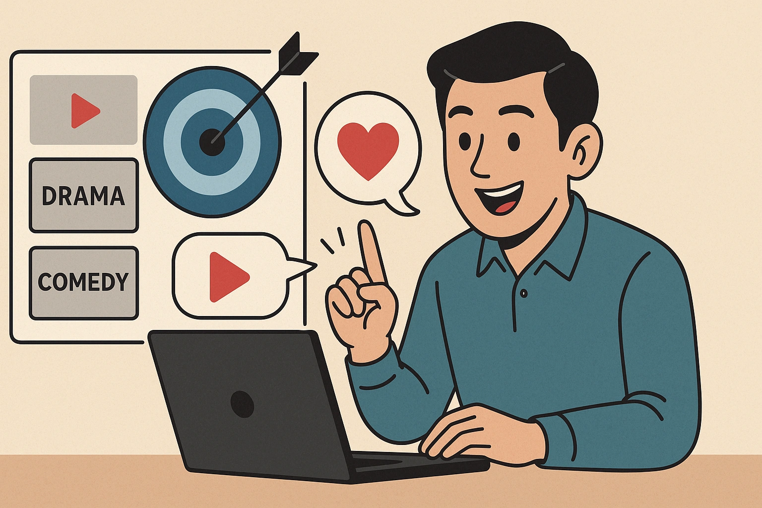 既知ジャンル（期待ブレ小）と新規ジャンル（期待ブレ大）の比較図