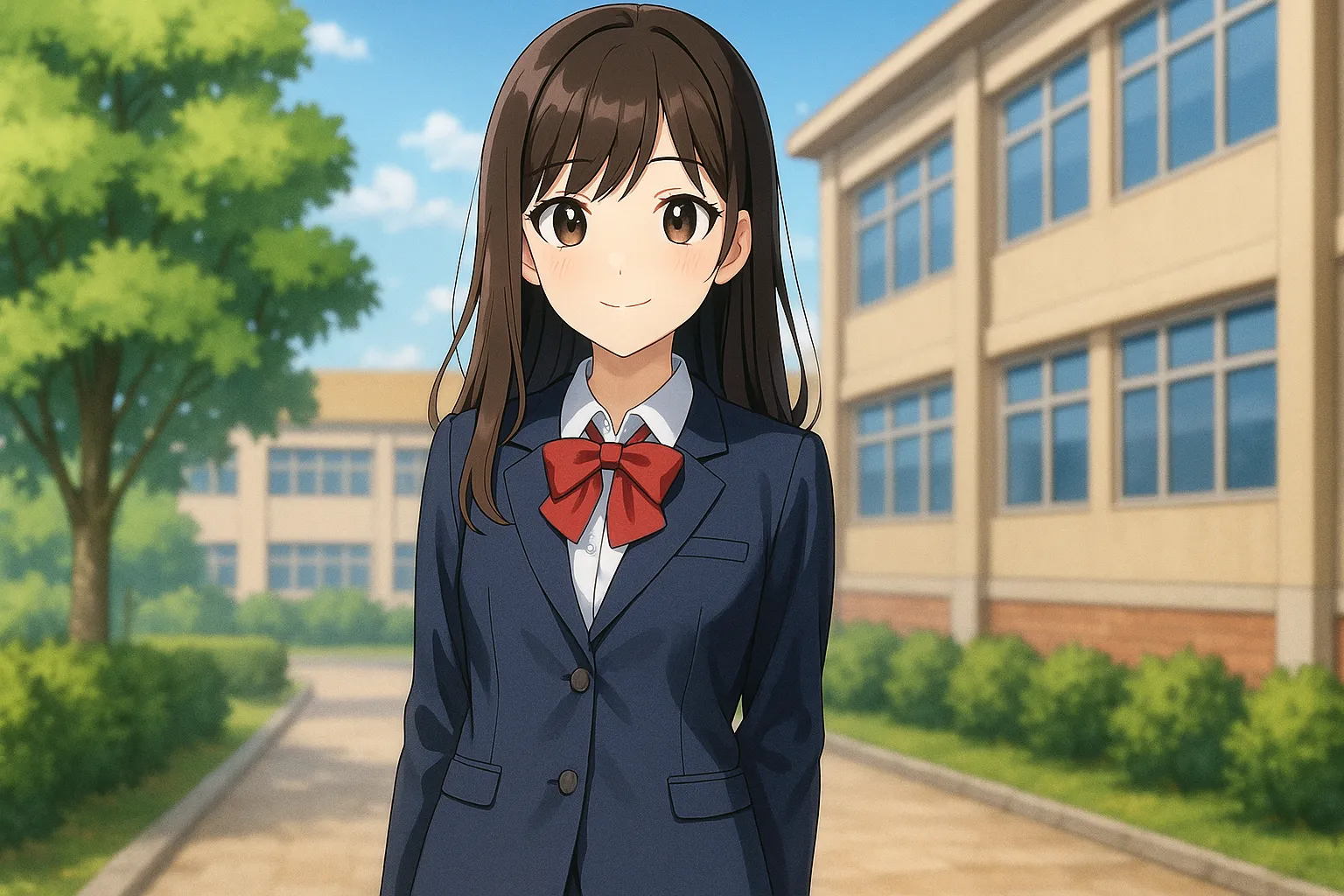 制服フェチを象徴するヒーローイメージ